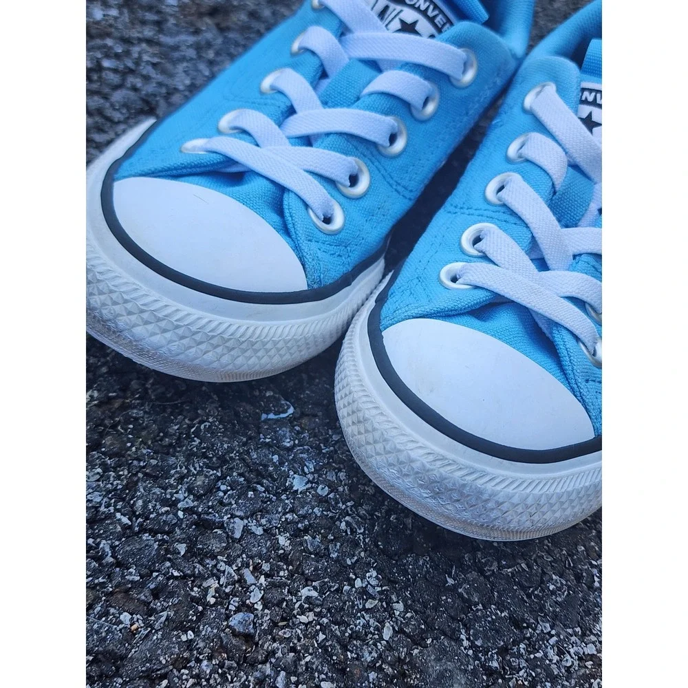 Converse Chuck Taylor All Star Rave Ox Blue Low Top Sneakers Youth Kids Size 13